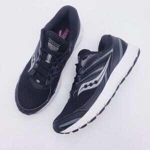 Saucony Women's Size 12 Cohesion 13 Running Shoe 9 Black Sneaker Comfort